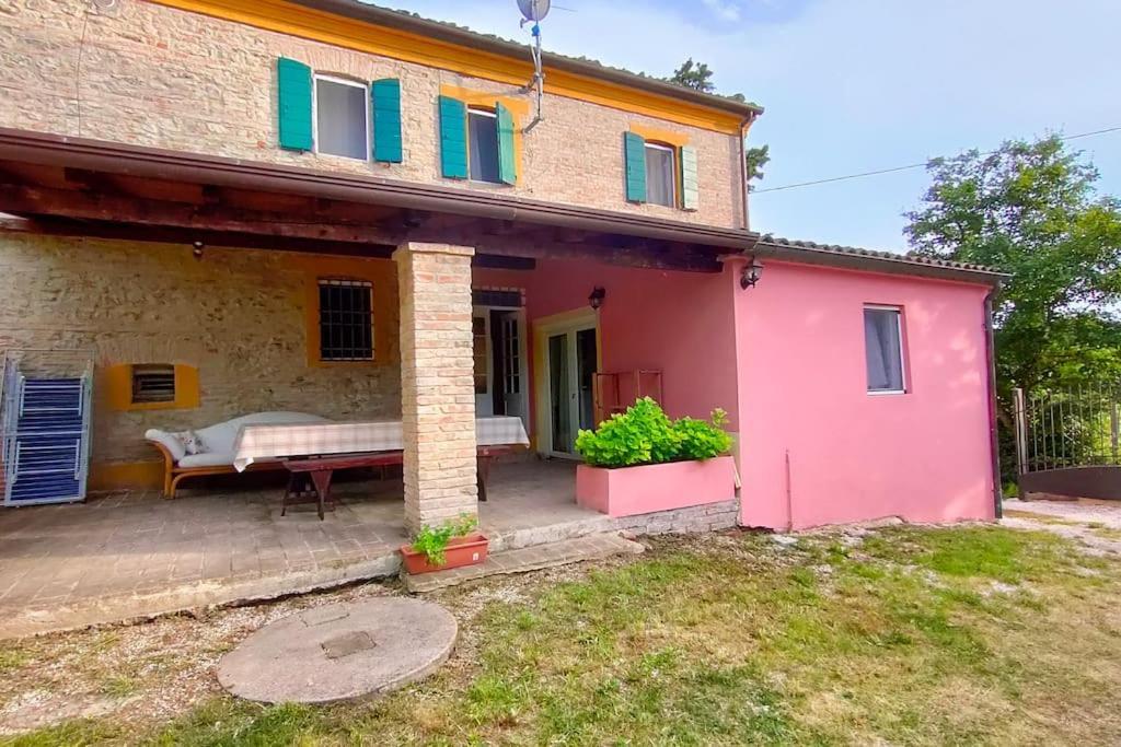 Casale San Teodoro - Mondaino Rn Villa Exterior foto