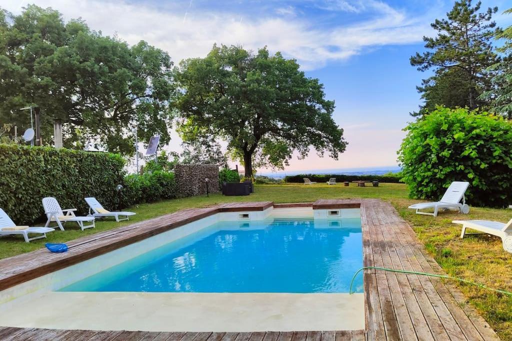 Casale San Teodoro - Mondaino Rn Villa Exterior foto