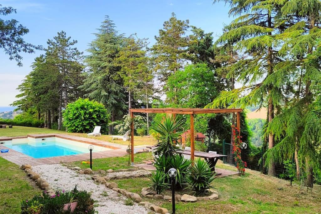 Casale San Teodoro - Mondaino Rn Villa Exterior foto