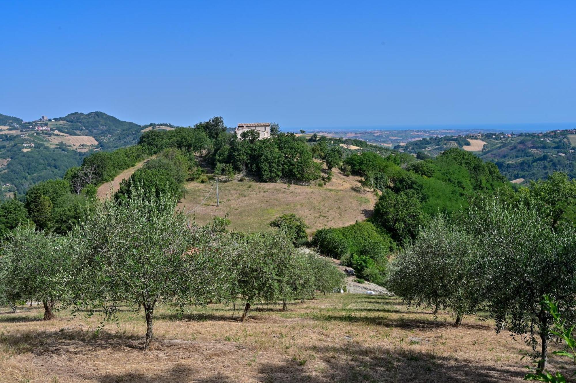 Casale San Teodoro - Mondaino Rn Villa Exterior foto